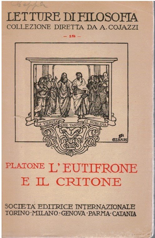 L'eutifronte e il critone a cura del dott. Luigi Pagliano