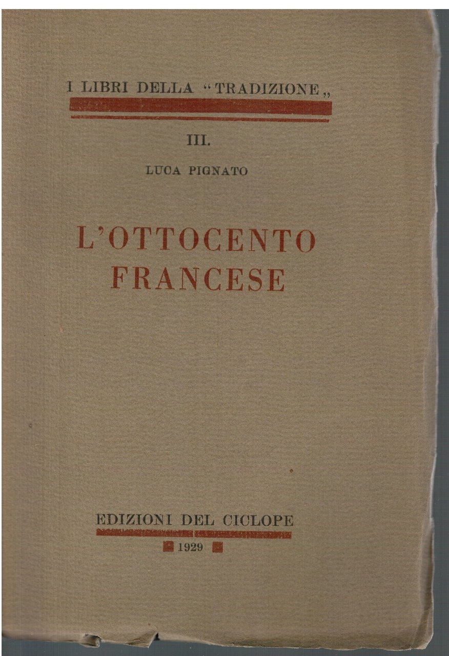 L'Ottocento francese