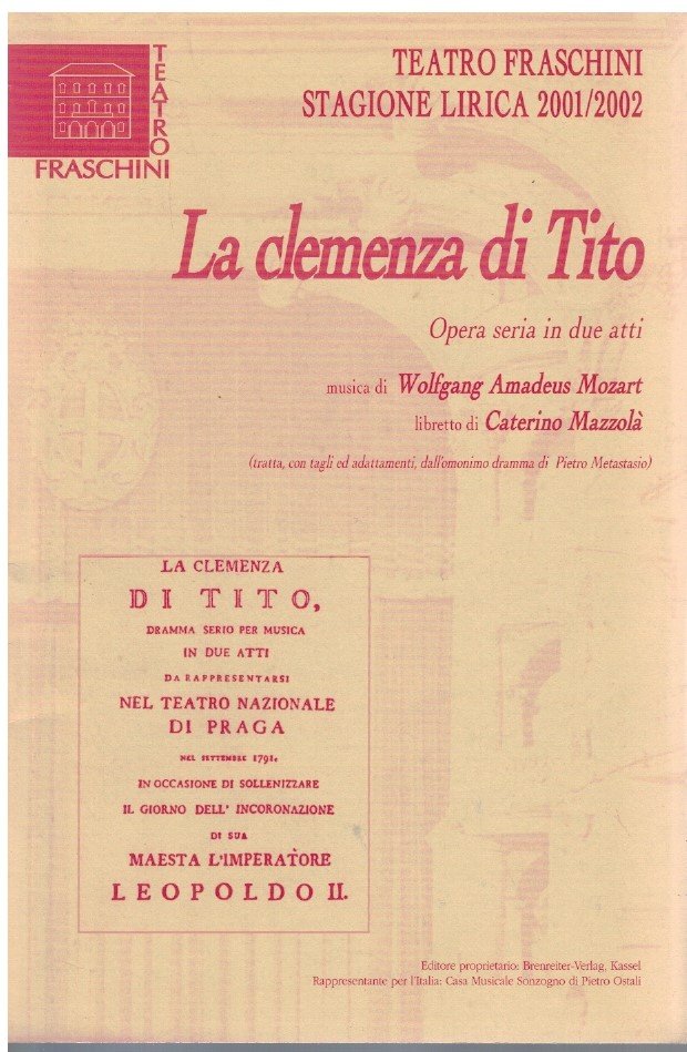 La clemenza di Tito