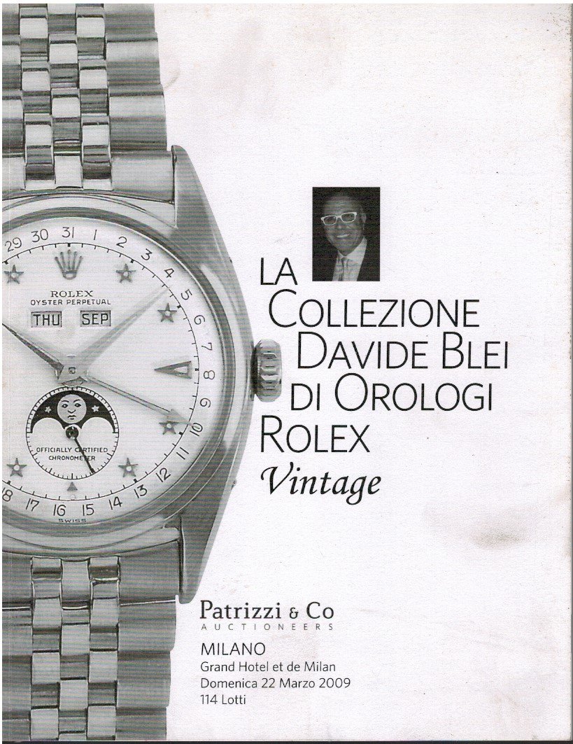 La collezione Davide Blei di orologi Rolex vintage