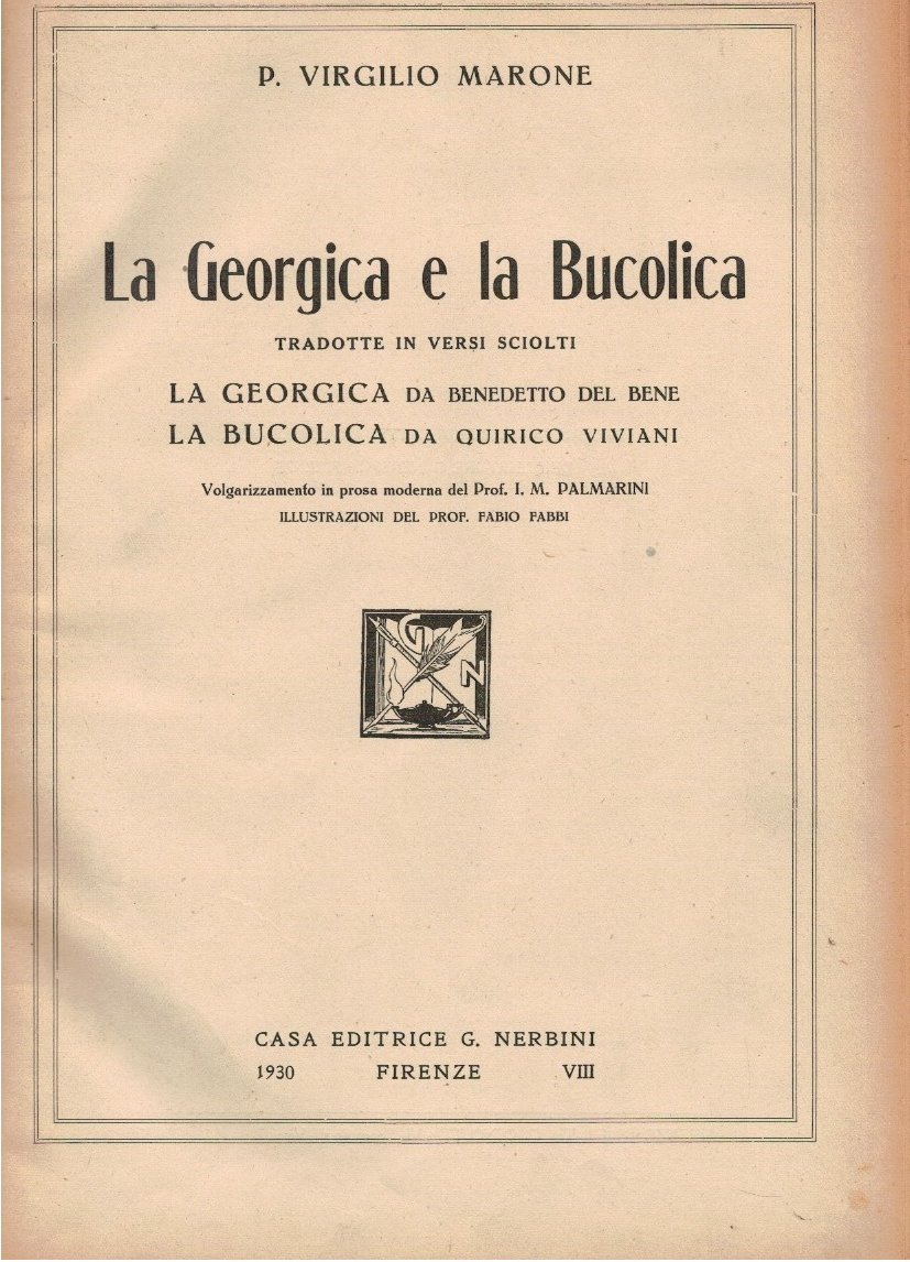 La Georgica e la Bucolica