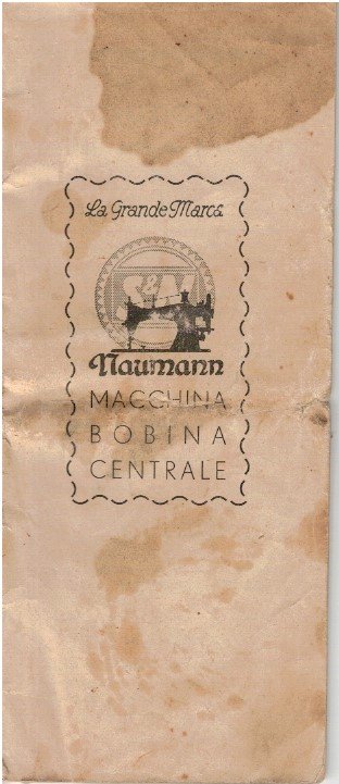 La grande marca Naumann Macchina a bobina centrale