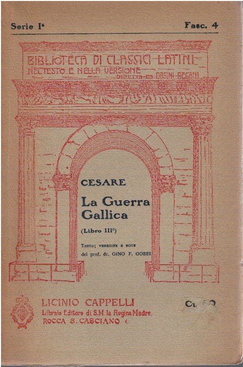 La guerra gallica Libro III