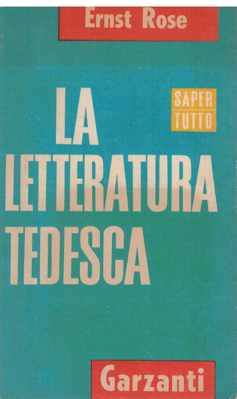 La letteratura tedesca
