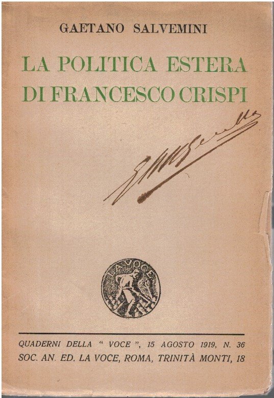 La politica estera di Francesco Crispi