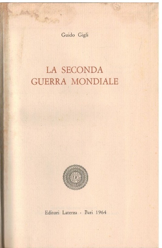 La Seconda Guerra Mondiale