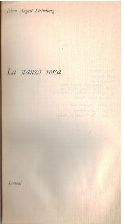 La stanza rossa