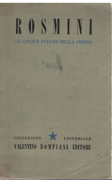 Le cinque piaghe della chiesa