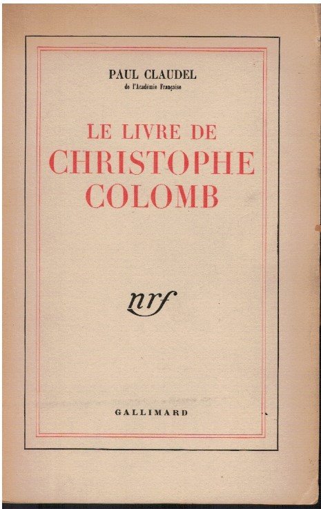 Le livre de Christophe Colomb
