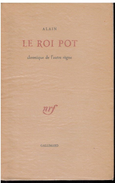 Le Roi pot chronique de l'autre regne