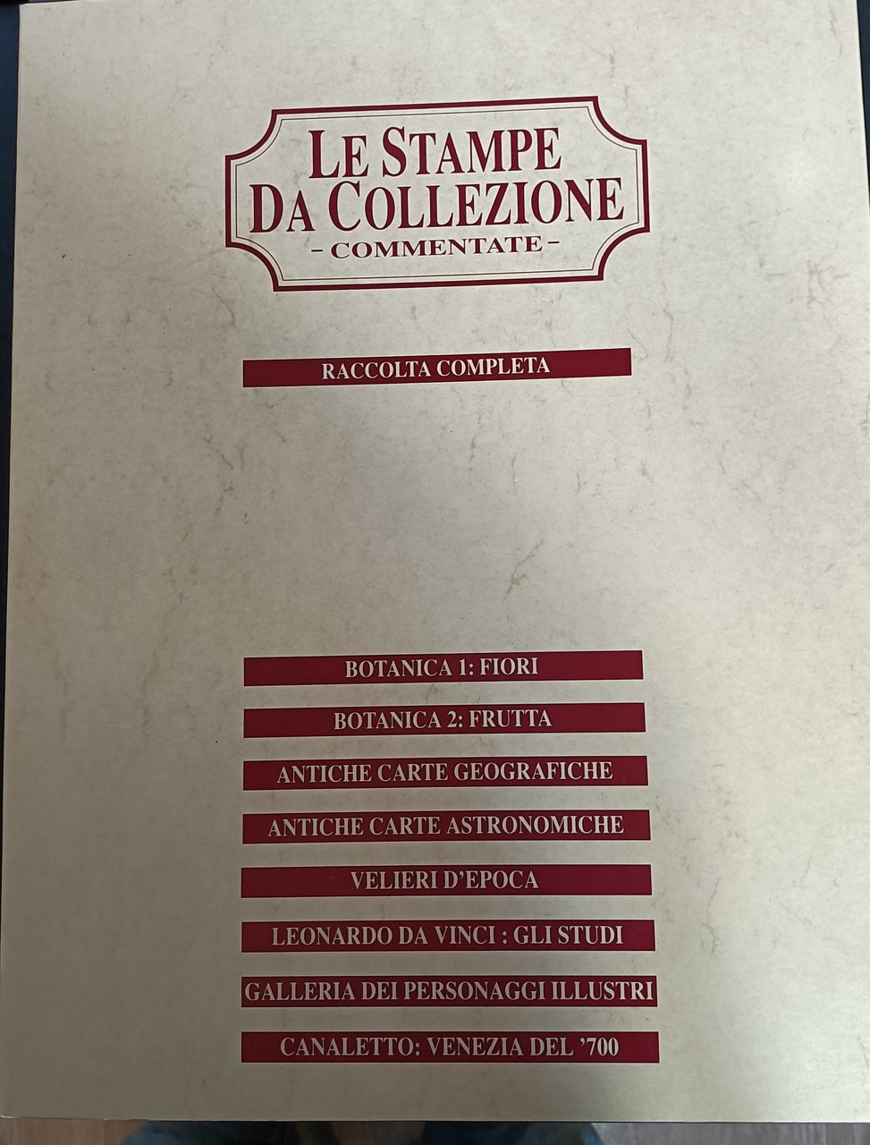 Le stampe da collezione commentate.