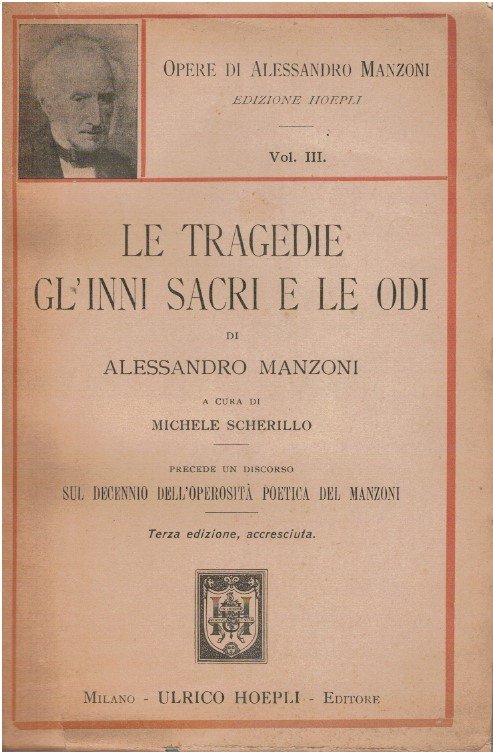 Le tragedie gl'inni sacri e le odi. Vol III
