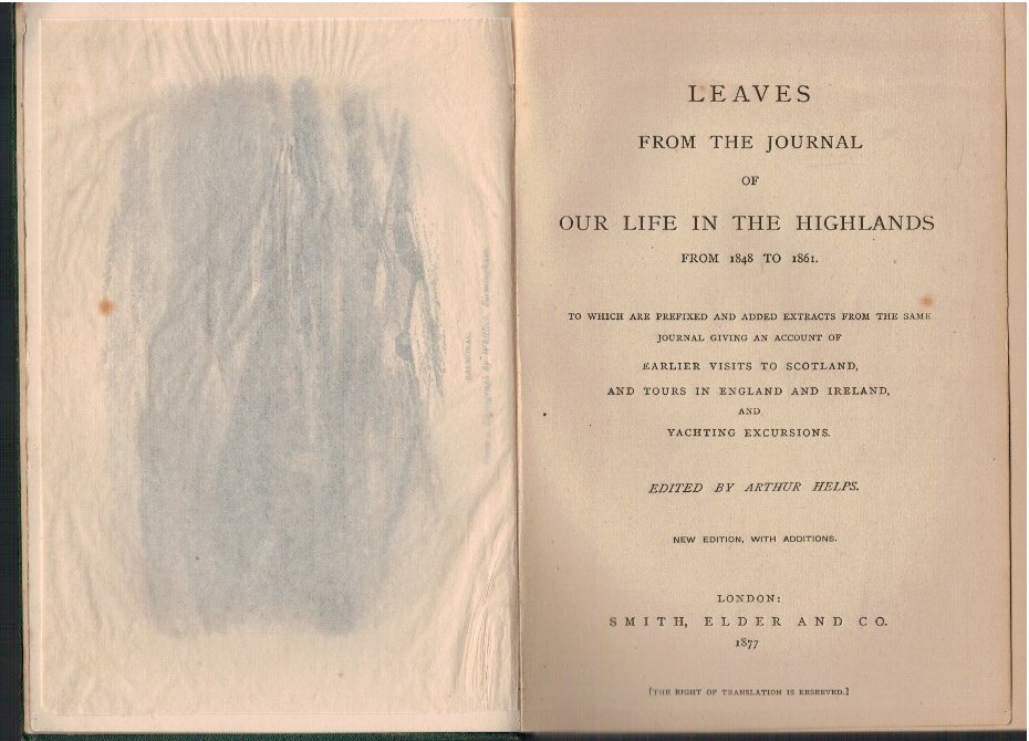 Leaves from the journal of our life in the highlands …