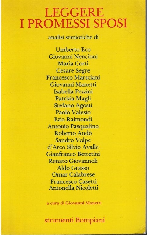 Leggere i Promessi sposi