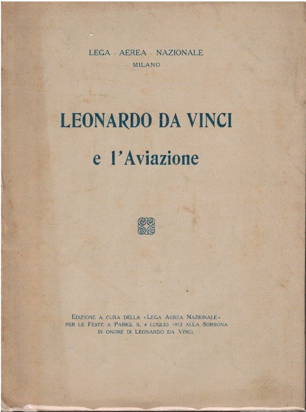 Leonardo Da Vinci e l'aviazione