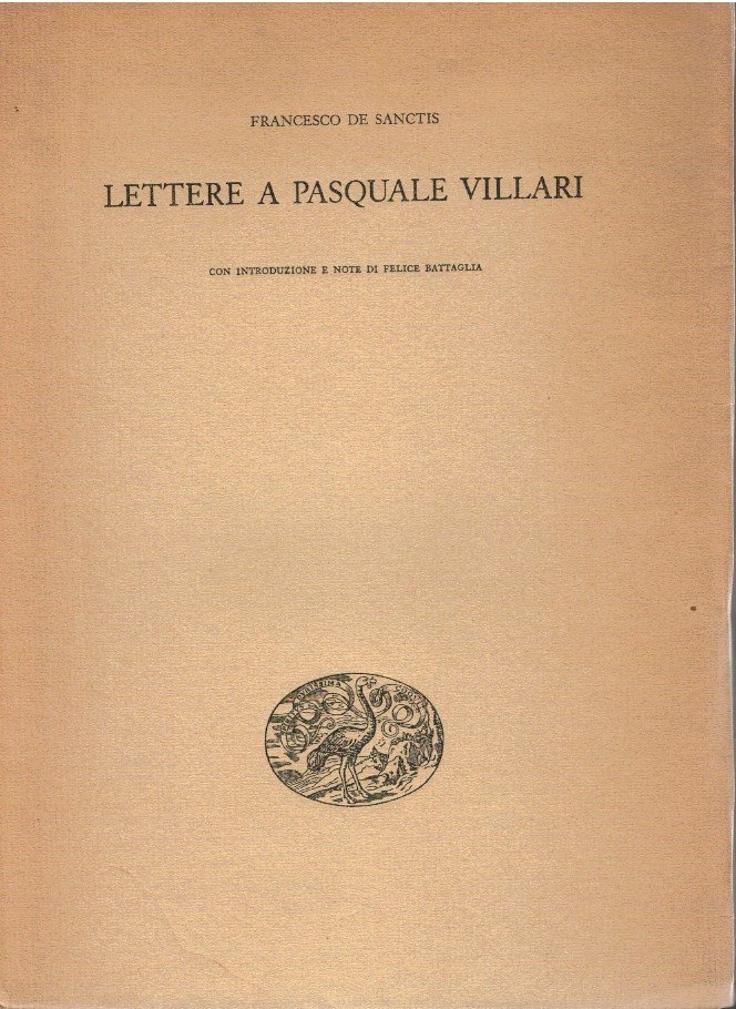Lettera a Pasquale Villari | Immagine principale