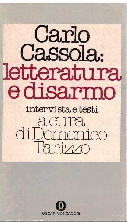 Letteratura e disarmo