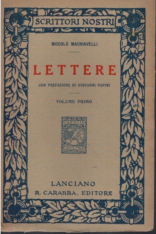 Lettere Volume primo