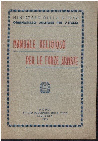 Manuale religioso per le forze armate