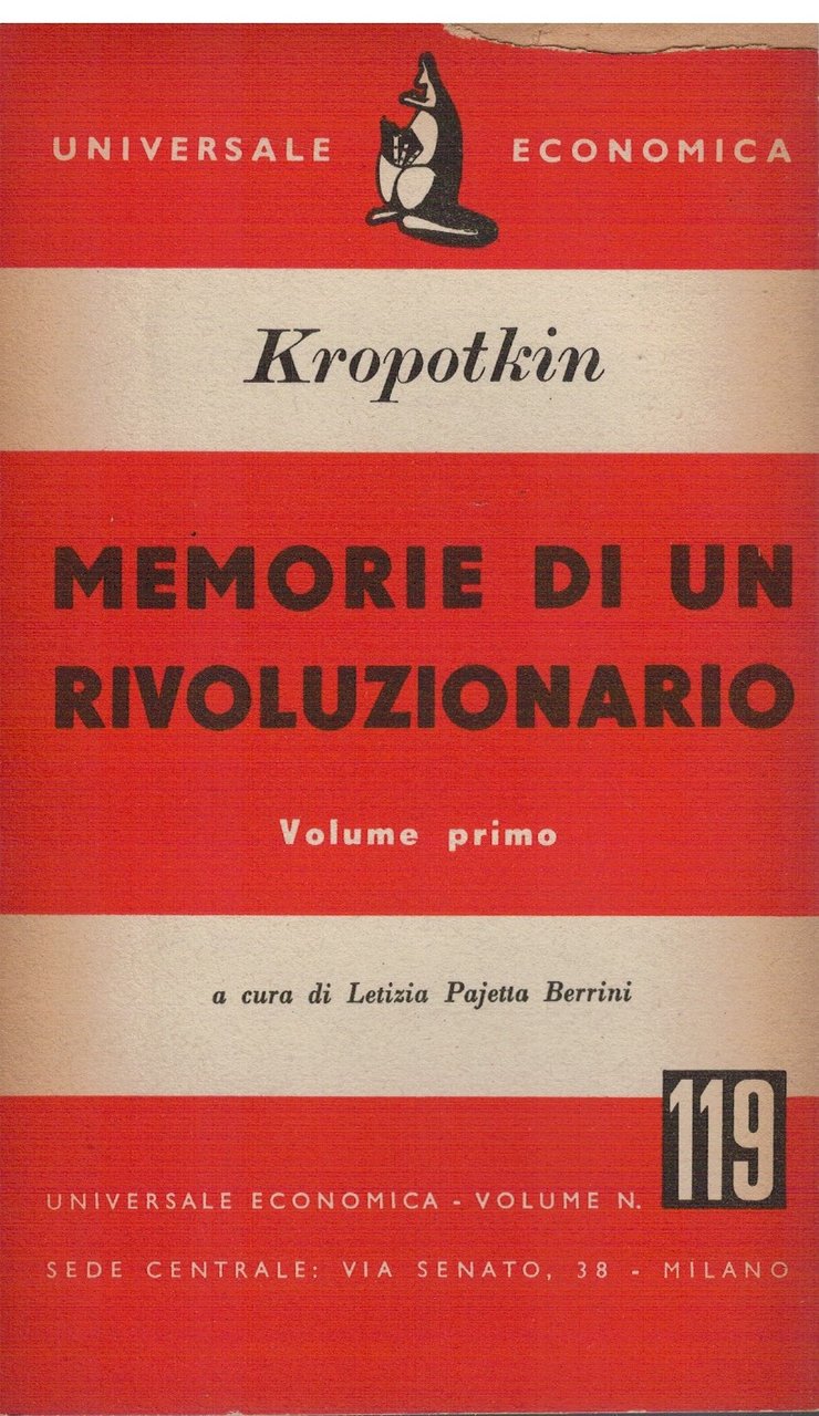 Memorie di un rivoluzionario Volume Primo