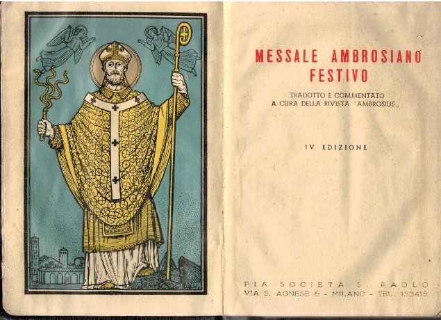 Messale Ambrosiano festivo | Immagine principale