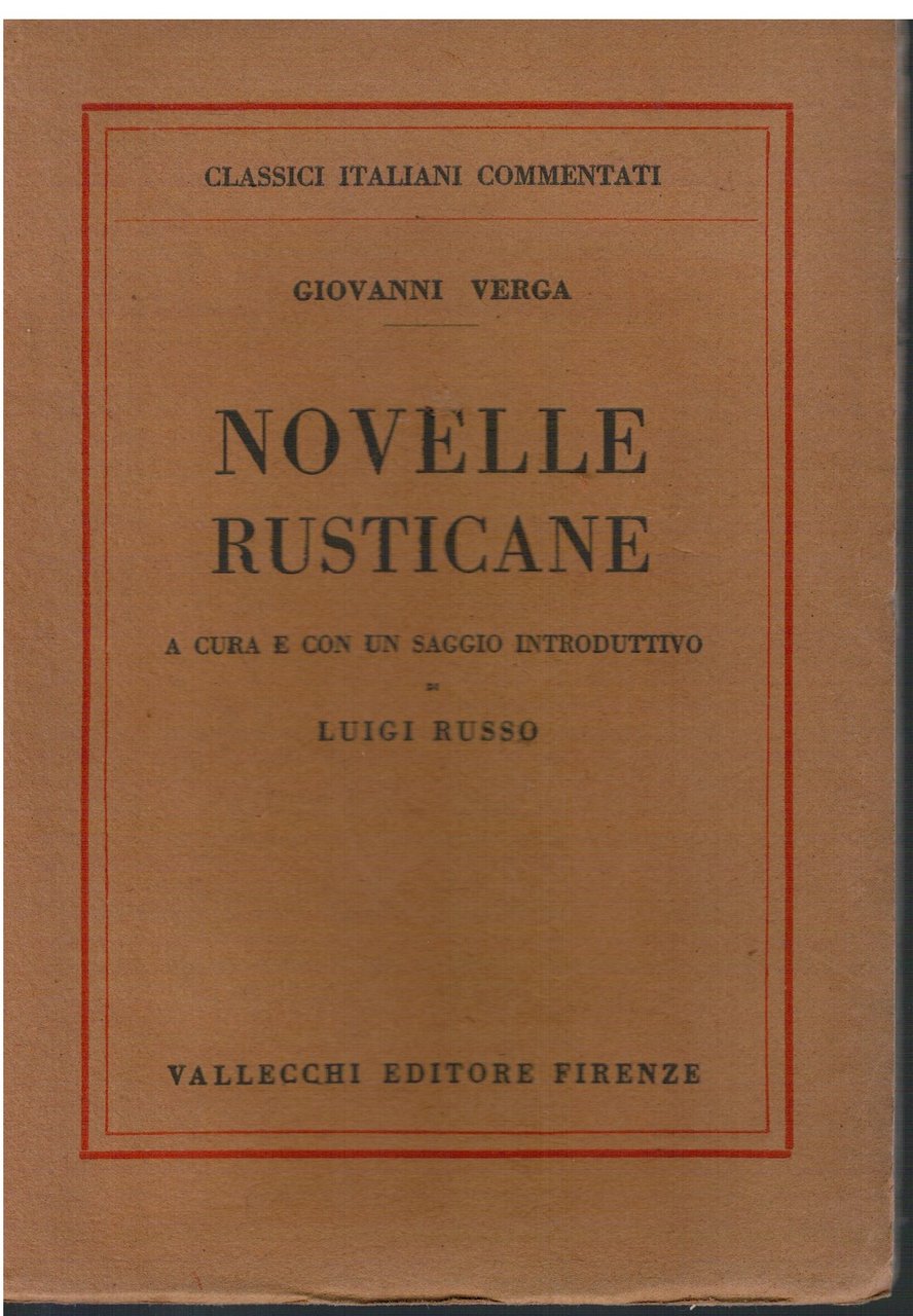 Novelle rusticane