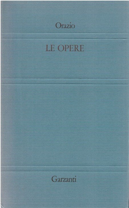Orazio le opere