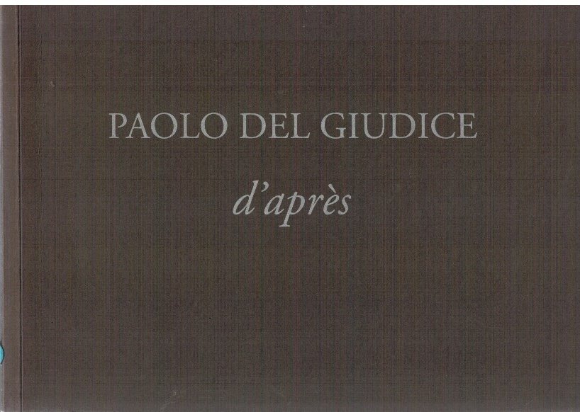 Paolo Del Giudice d'après