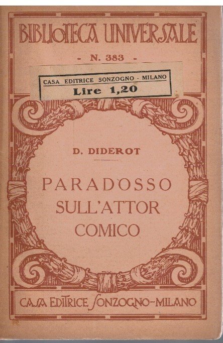 Paradosso sull'attor comico