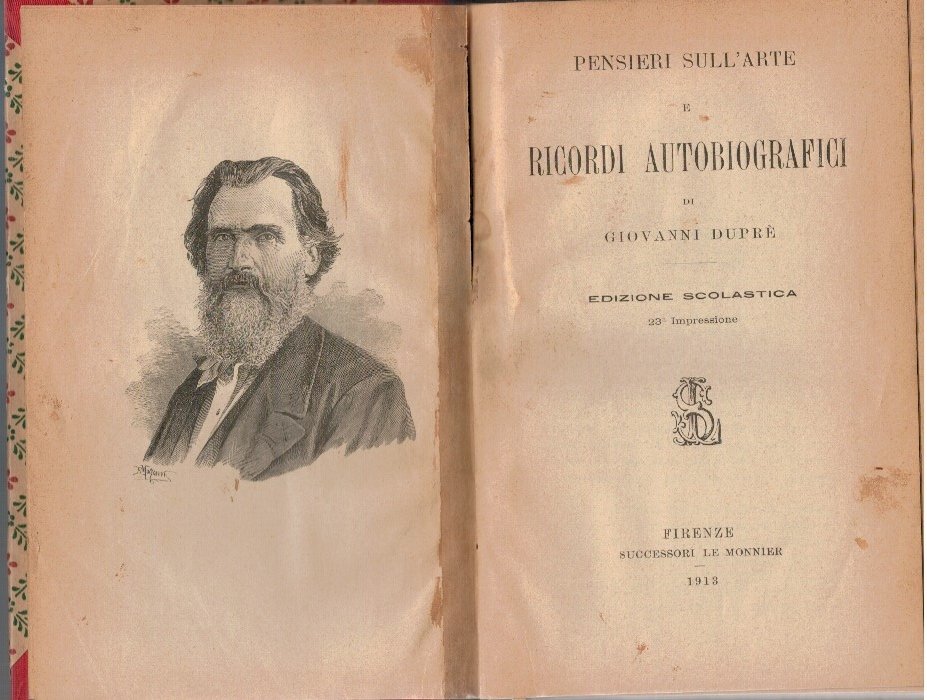 Pensieri sull'arte e ricordi autobiografici