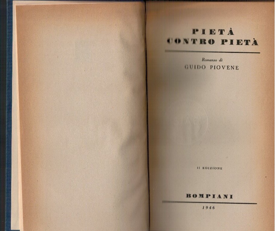 Pietà contro pietà