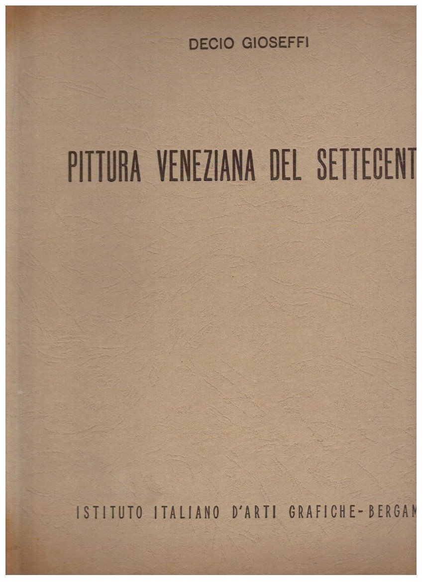 Pittura veneziana del settecento