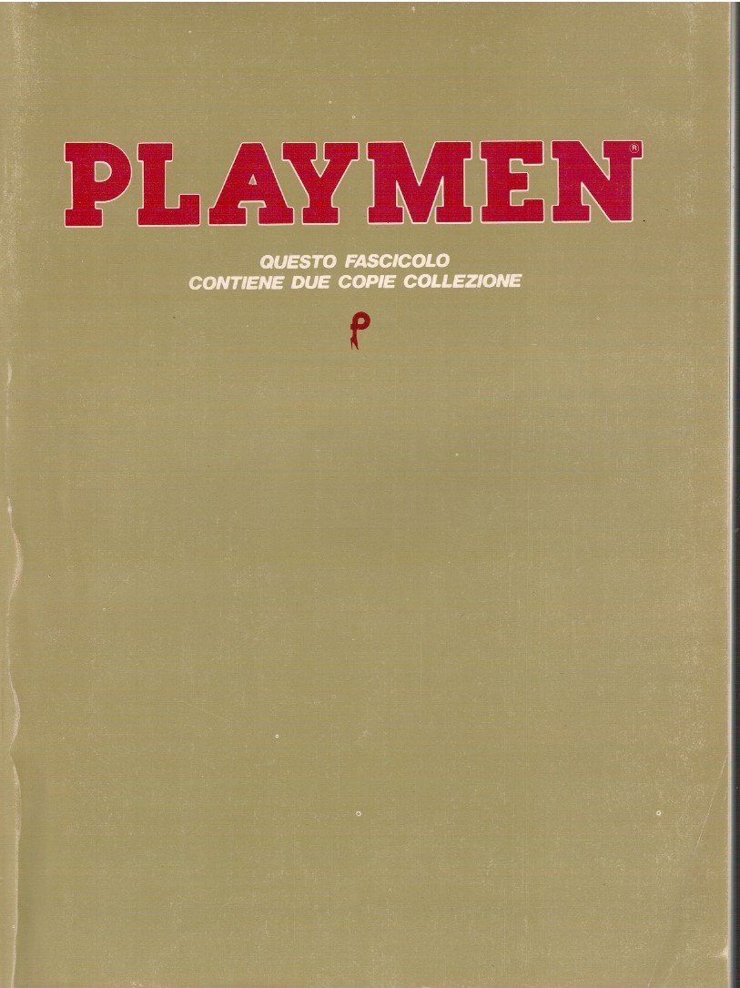 Playmen. Questo fascicolo continene due copie collezione