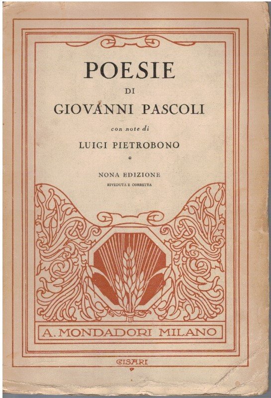 Poesie con note di Luigi Pietrobono | Immagine principale