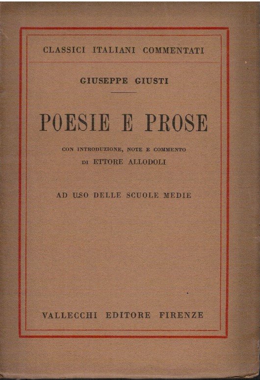Poesie e prose