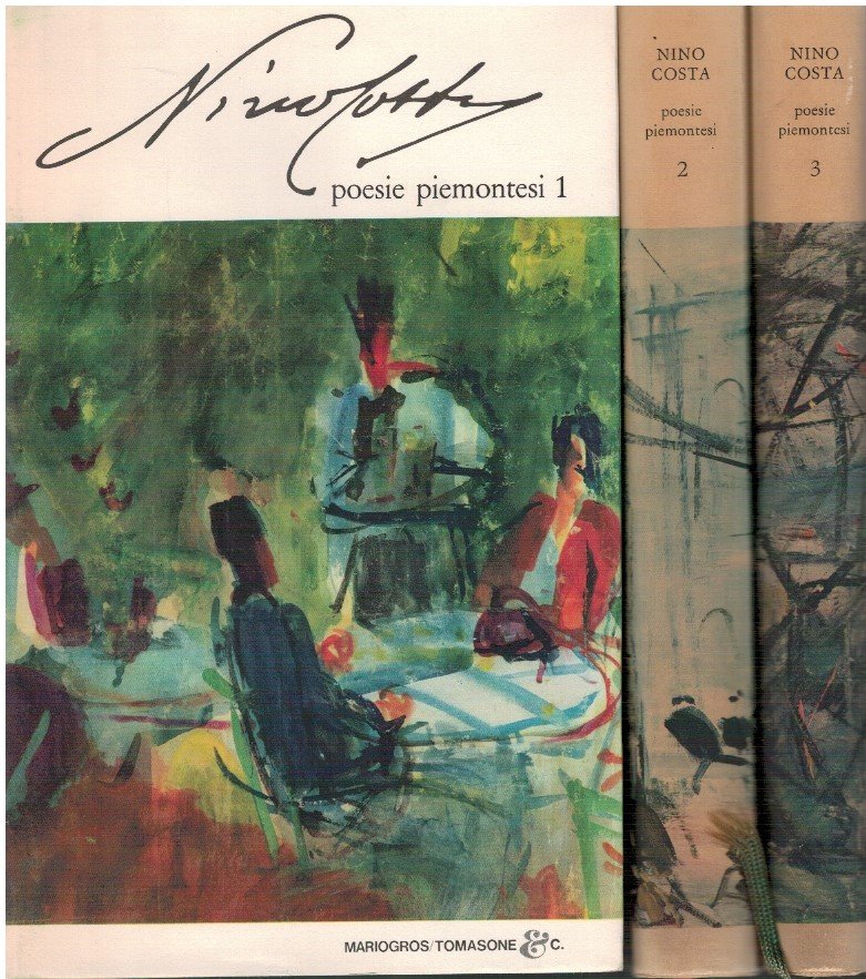 Poesie piemontesi Tre volumi