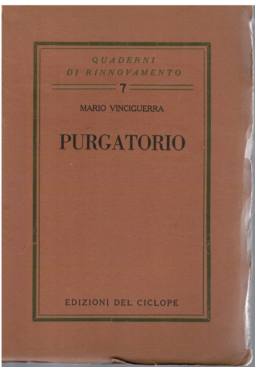 Purgatorio - Settimo quaderno
