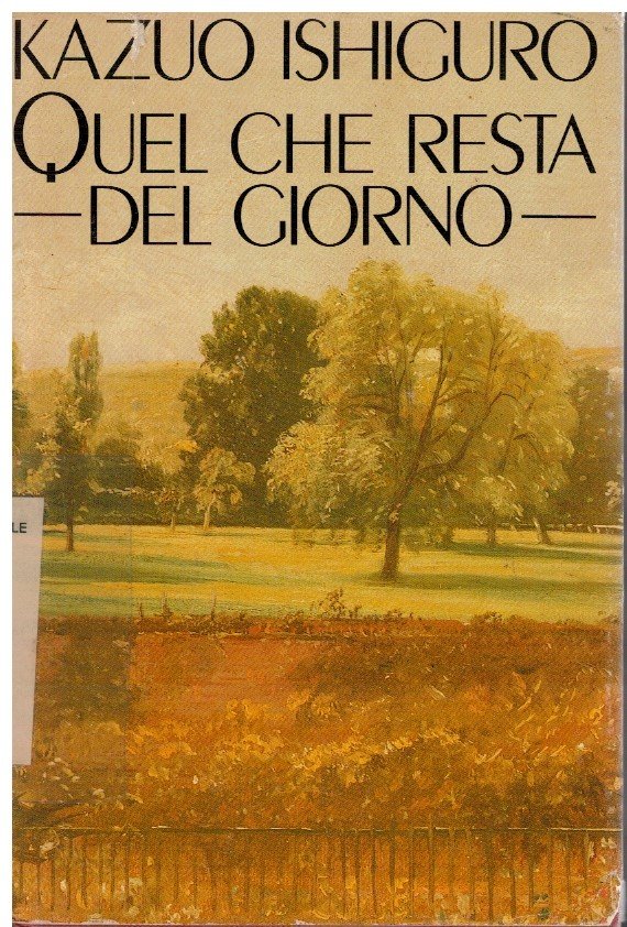 Quel che resta del giorno | Immagine principale
