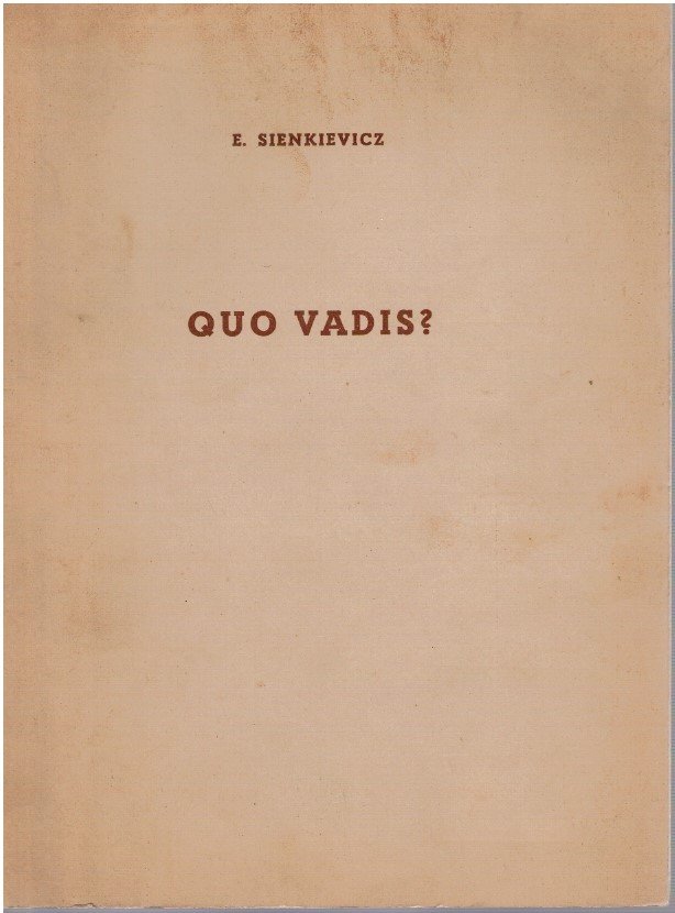 Quo vadis? | Immagine principale