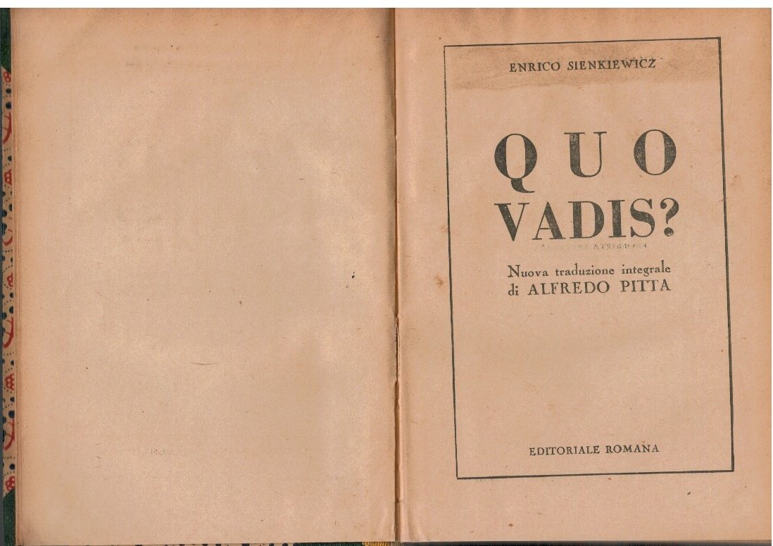 Quo Vadis?