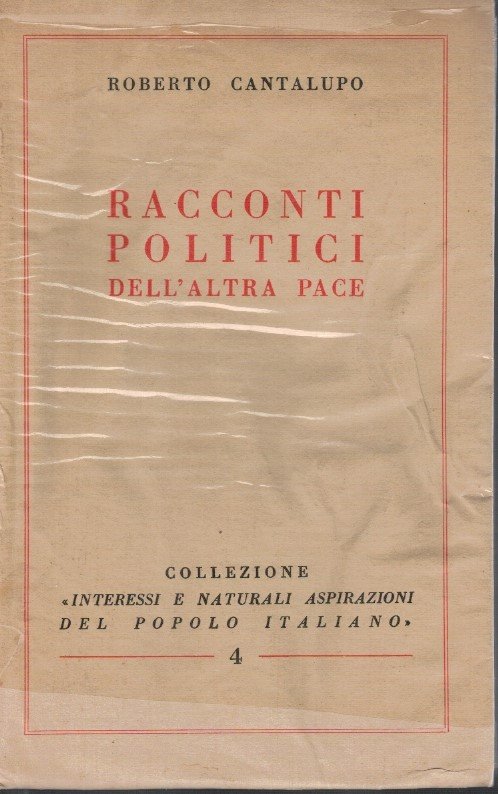 Racconti politici dell'altra pace