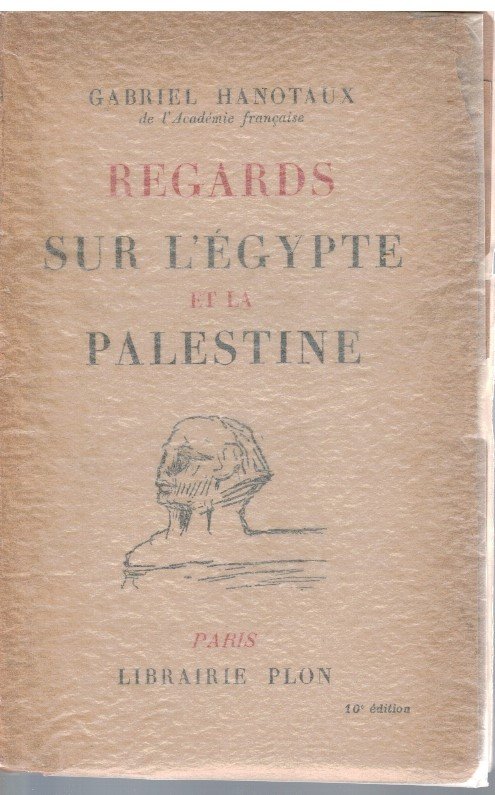 Regards sur l'Egypte et la Palestine