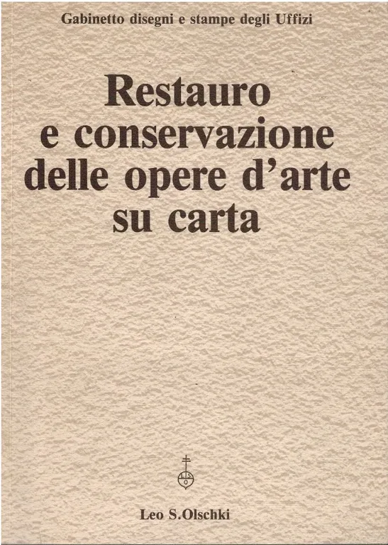 Restauro e conservazione delle opere d'arte su carta