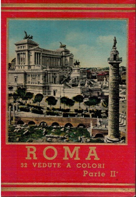 Ricordo di Roma parte II 32 vedute a colori