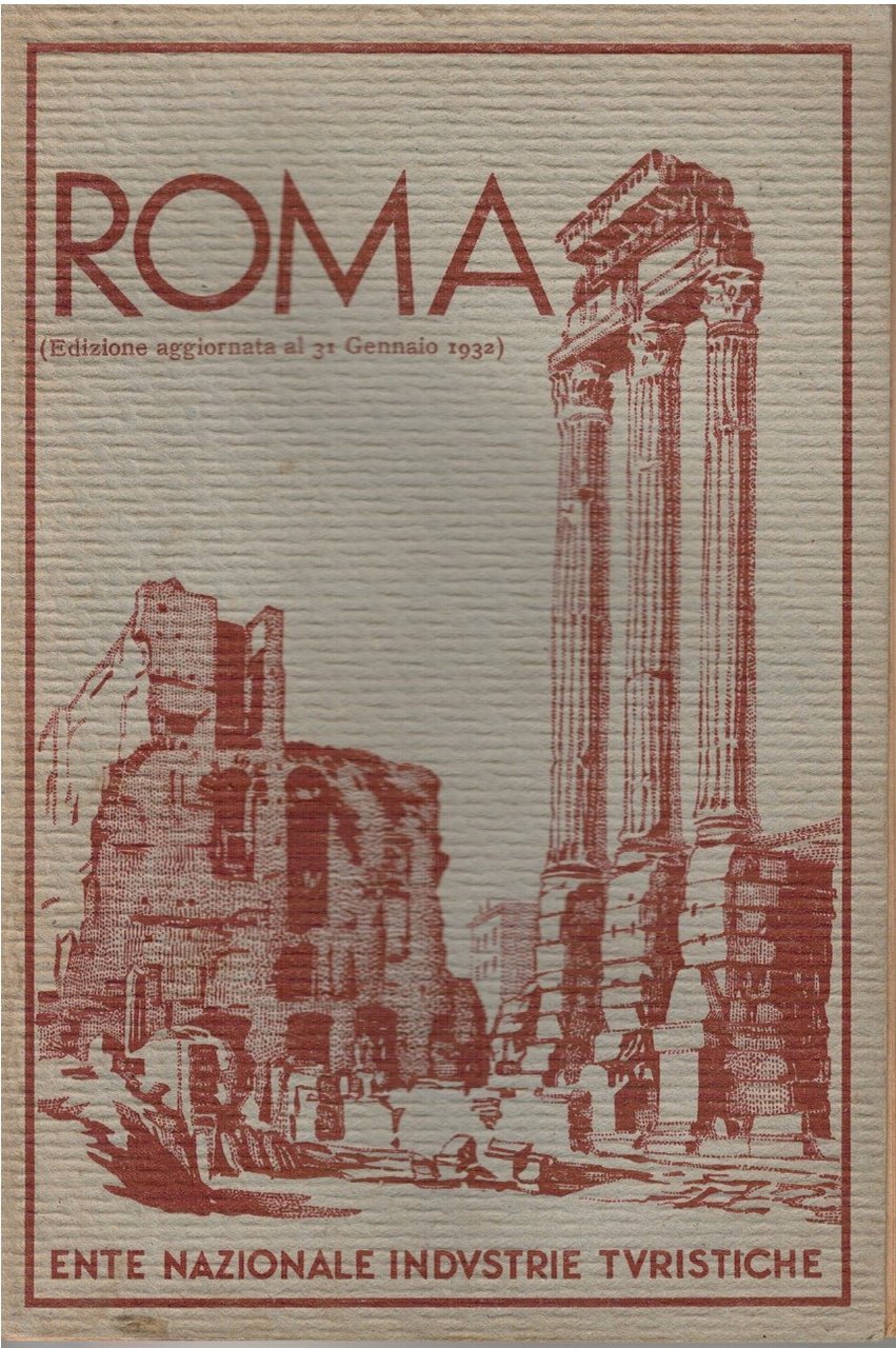 Roma edizione aggiornata al 31 gennaio 1932