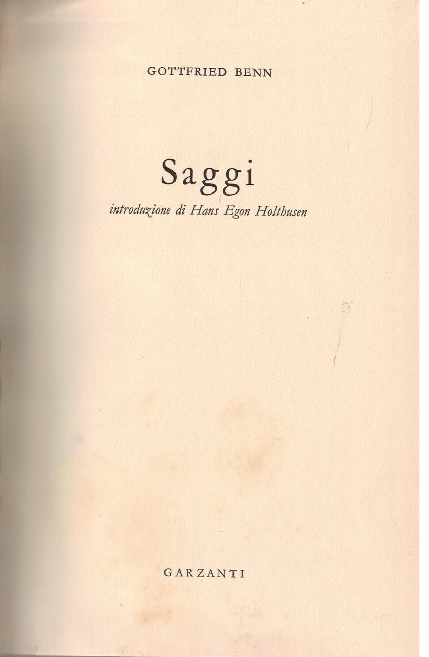 Saggi