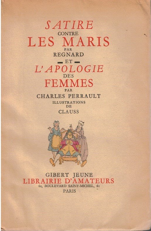 Satire contre les maris et L'apologie des femmes | Immagine principale