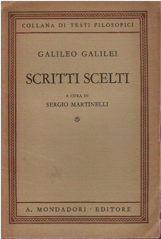 Scritti scelti a cura di Sergio Martinelli
