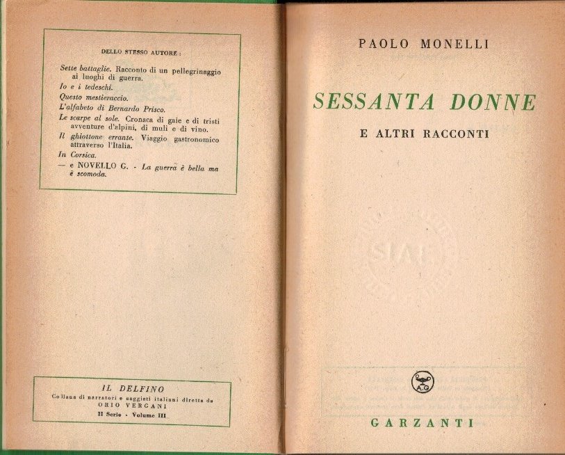 Sessanta donne a altri racconti