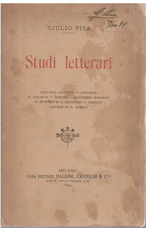 Studi letterari